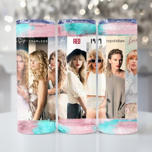 Taylor Swift Stanley Tumbler 40Oz Eras Tour Concert 2023 Stainless Steel  Cups Swifties Collection Album Cover Tumblers Taylors Version Travel Mug  With Handle NEW - Laughinks