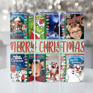 Christmas movie classics 20 oz tumbler