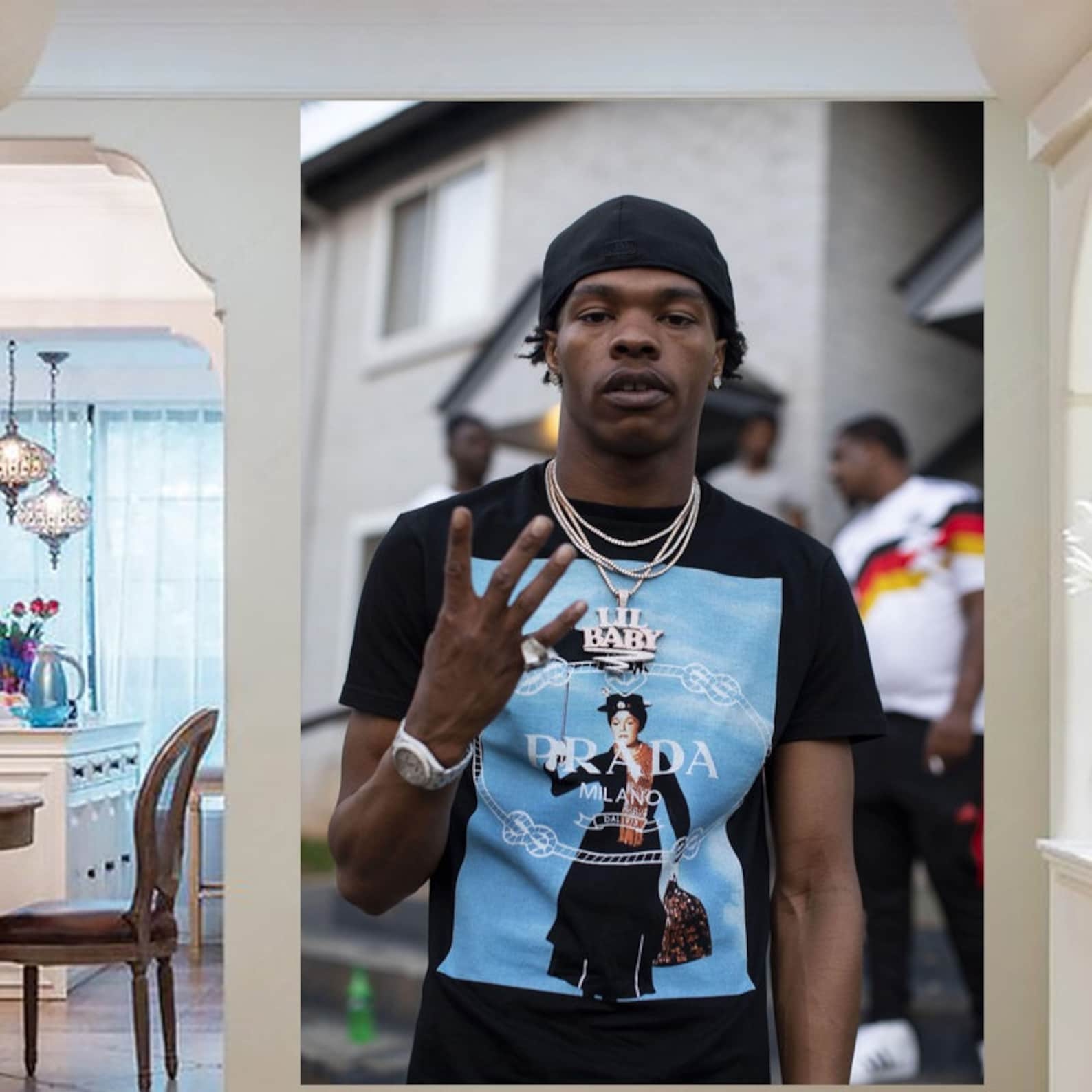 Lil Baby gift Canvas album music cover home wall decorate gift Etsy