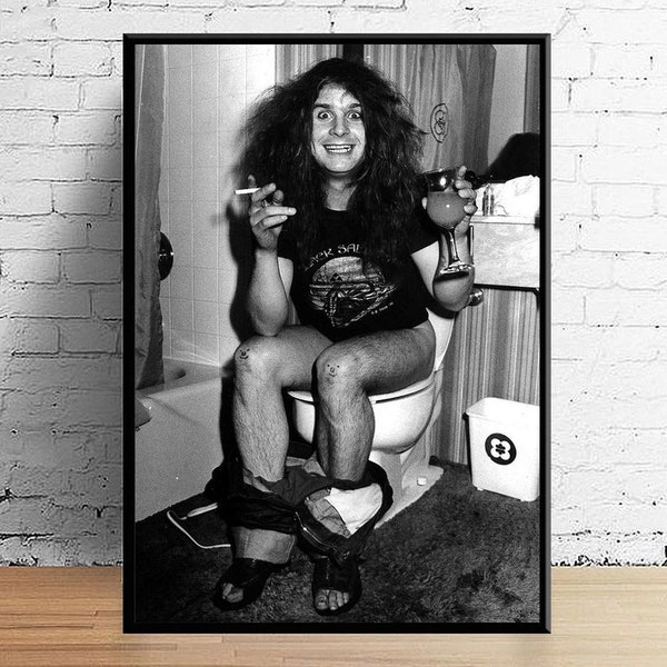 Ozzy Osbourne Poster Canvas Painting Wall Art Poster Home Decor (No Frame)