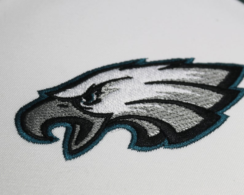Philadelphia Eagles football team Embroidery design. Football  Etsy
