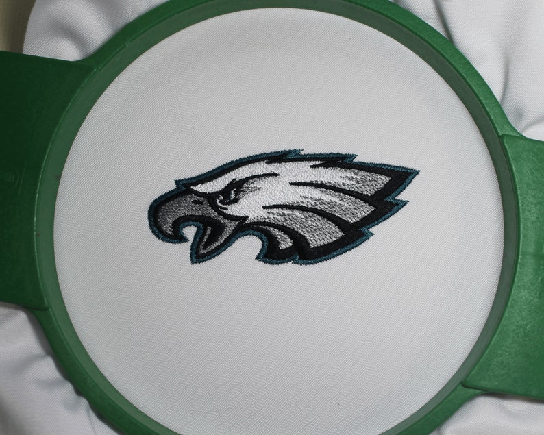 Philadelphia Eagles football team Embroidery design. Football  Etsy
