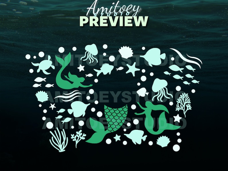 Free Free 64 Mermaid Wrap Svg SVG PNG EPS DXF File