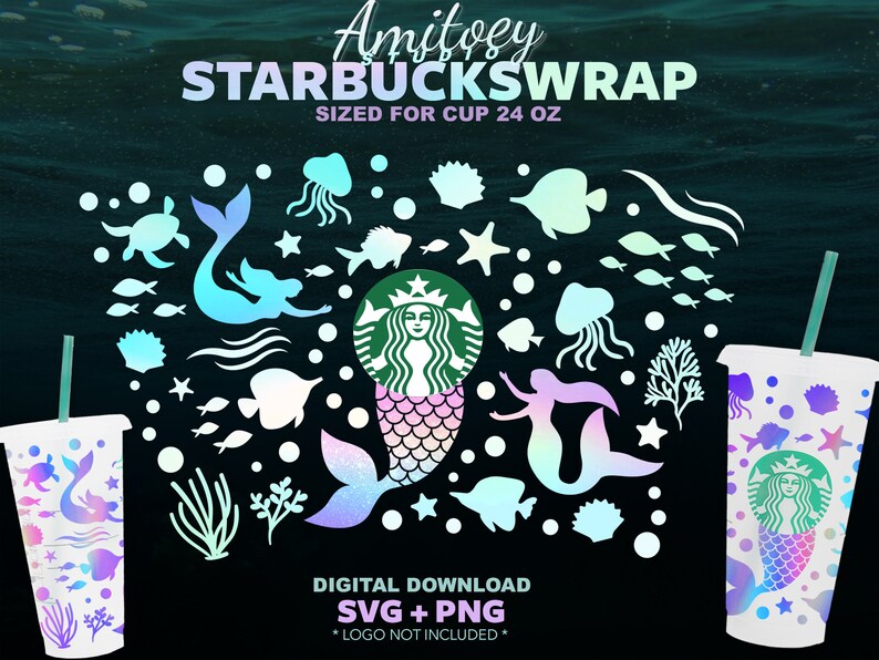 Free Free 80 Mermaid Starbucks Cup Svg SVG PNG EPS DXF File