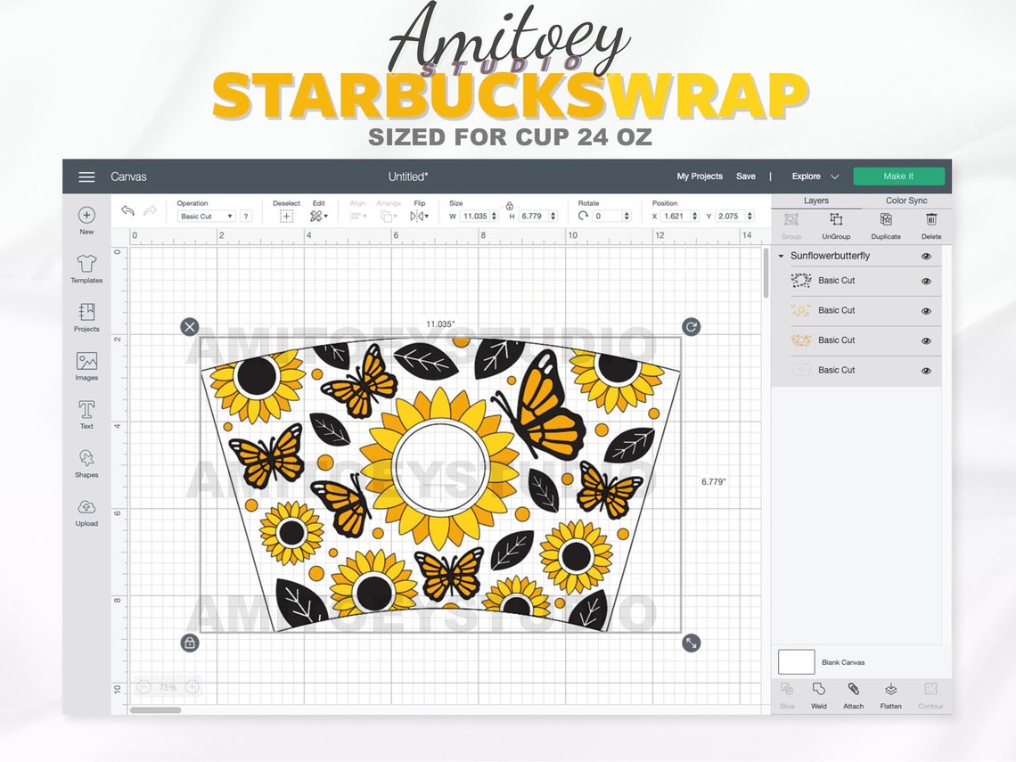Free Free 57 Sunflower Butterfly Starbucks Svg SVG PNG EPS DXF File