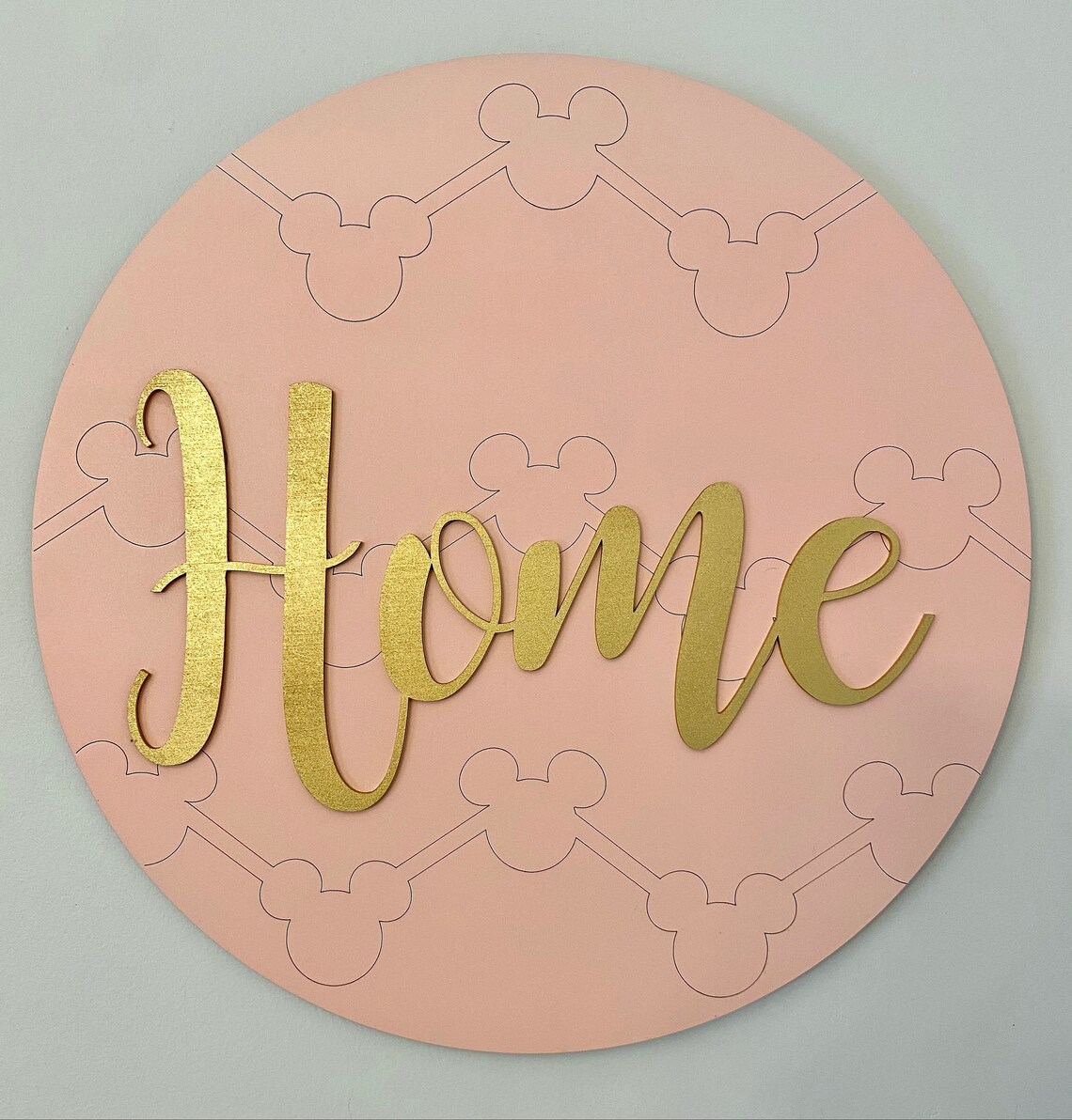 Mickey Mouse Home Decor Wood Sign Etsy