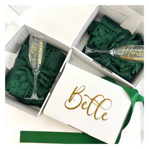 Bridesmaid Proposal Gift Box Australia with Satin Robes or Thank You Gift Boxes for Bridesmaid/ Maid of Honour