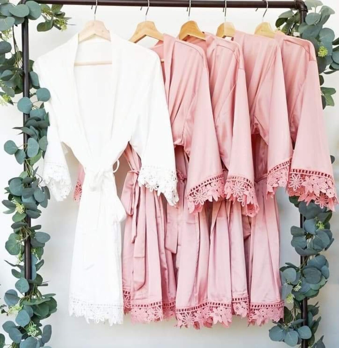 flower bridesmaid robes
