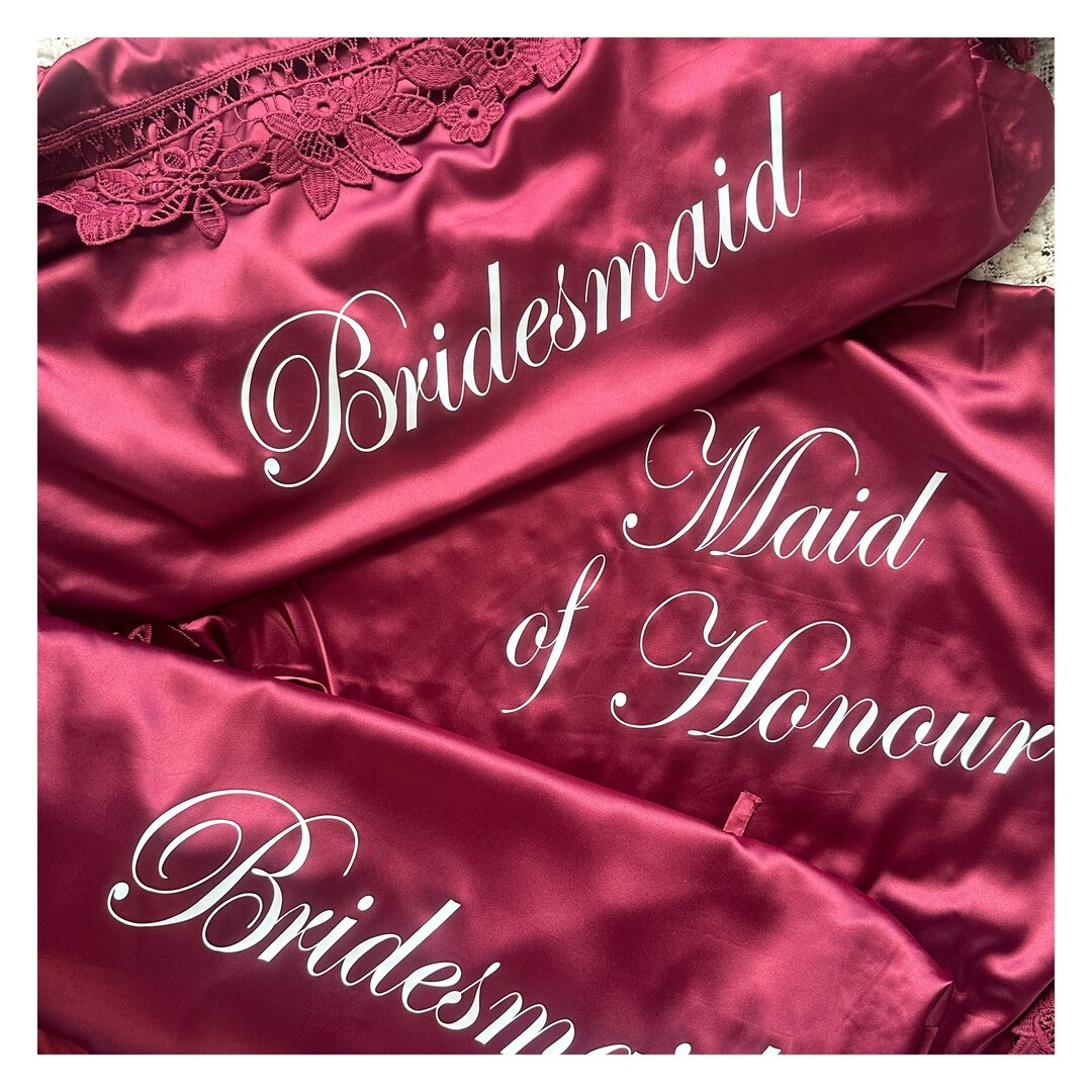 etsy bridesmaid dressing gowns Sample Sale main image 0