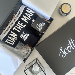 Best Man Gift Boxes / Groomsmen Gift Box / Groomsmen Proposal Gift Boxes / Personalised Gift Boxes/ Bridesman Gift