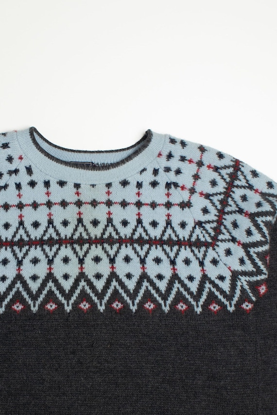 Vintage Route 66 Fair Isle Sweater