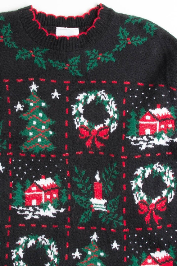 Black Ugly Christmas Pullover 50271