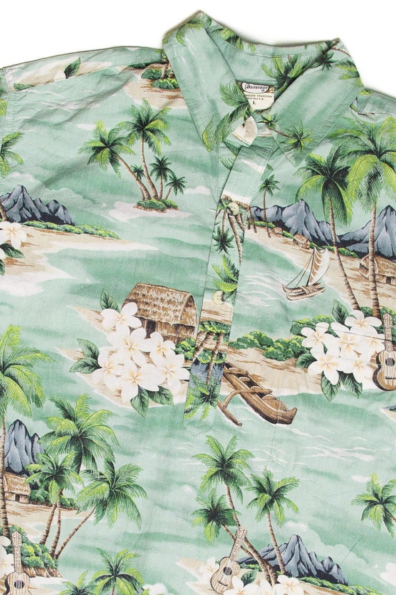 Go Barefoot Hawaiian Shirt - image 2