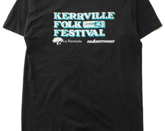 Vintage Kerrville Folk Festival T-Shirt (1990er Jahre)