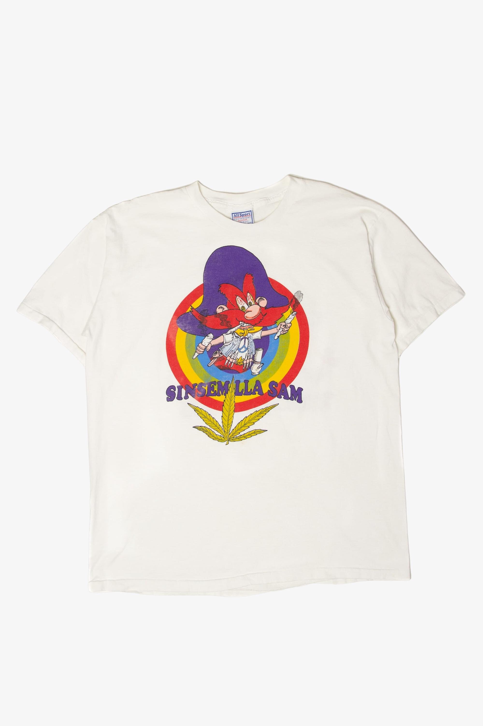 Vintage Sinsemilla Sam Shroomy Tunes T-shirt (1990s) - Etsy