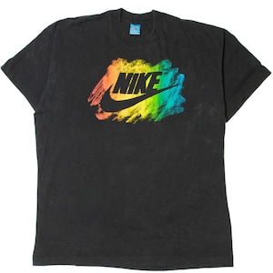 Vintage 1990&#39;s NIKE Rainbow Single Stitch T-Shirt