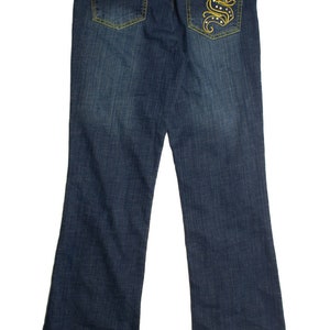 Y2k Contrast Stitch South Pole Denim Jeans 973