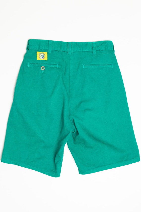 Green Duck Head High Waisted Shorts sz. W 28