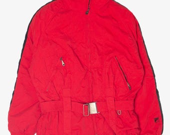 Vintage FILA Red Winter Coat (2000s)