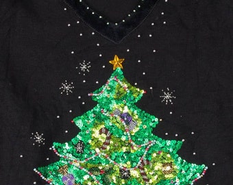 Black Ugly Christmas Pullover 54275