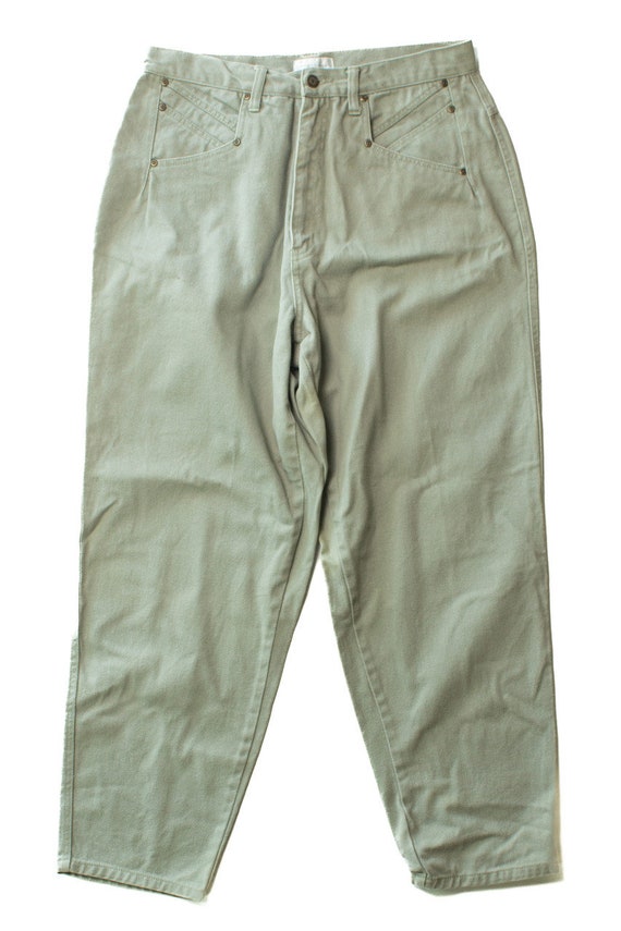 Sage Green Christopher & Banks Denim Jeans (sz. 1… - image 1
