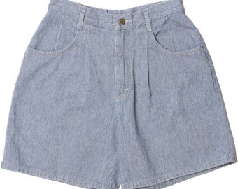 short Lee vintage bleu à carreaux vichy