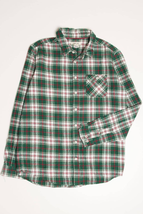 Green Cherokee Flannel Shirt 4250 