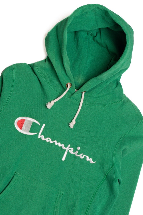 Champion hoodie lakeside green sale