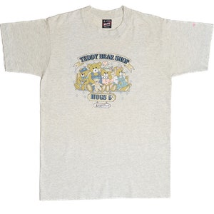 Vintage &quot;Teddy Bear Shop&quot; Hugs & Kisses T-Shirt