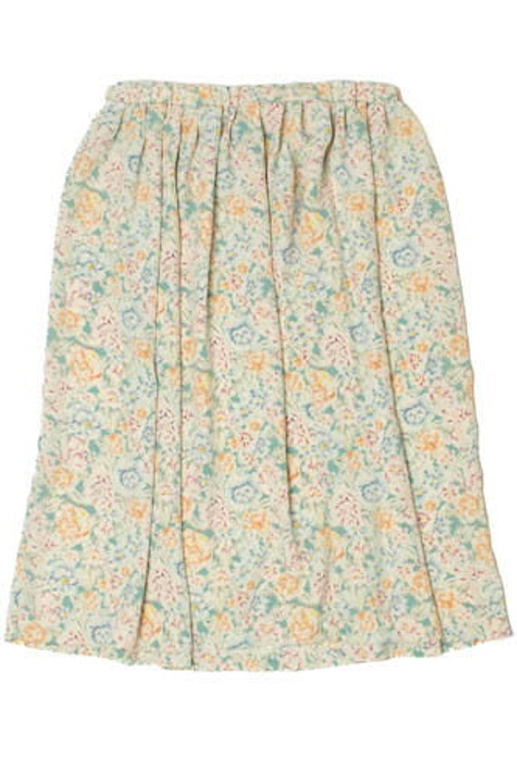 Vintage Floral Leslie Fay Skirt