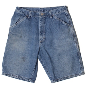 Medium Wash Denim Wrangler Carpenter Shorts