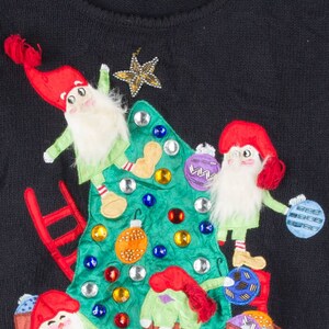 Black Ugly Christmas Pullover 54277
