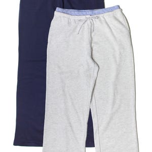 Boxer Waistband Wide Leg Sweatpants