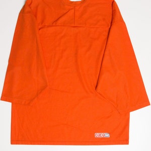Orange CCM Hockey Jersey