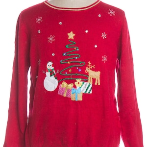 Red Ugly Christmas Pullover 33998