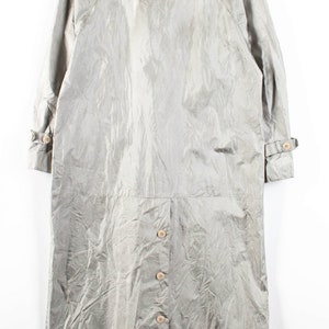Beige Satin Rain Coat