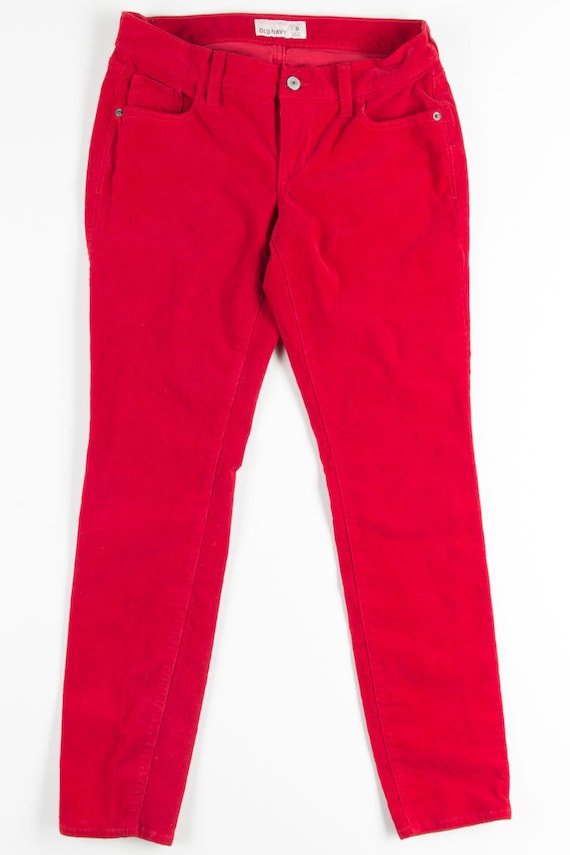 Red Corduroy Pants 2 - image 2