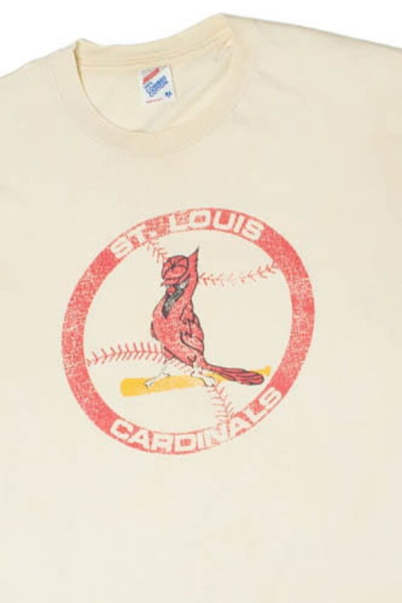 Vintage St. Louis Cardinals MLB Single Stitch T-S… - image 2