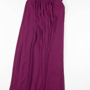 Plum Strapless Gown 682
