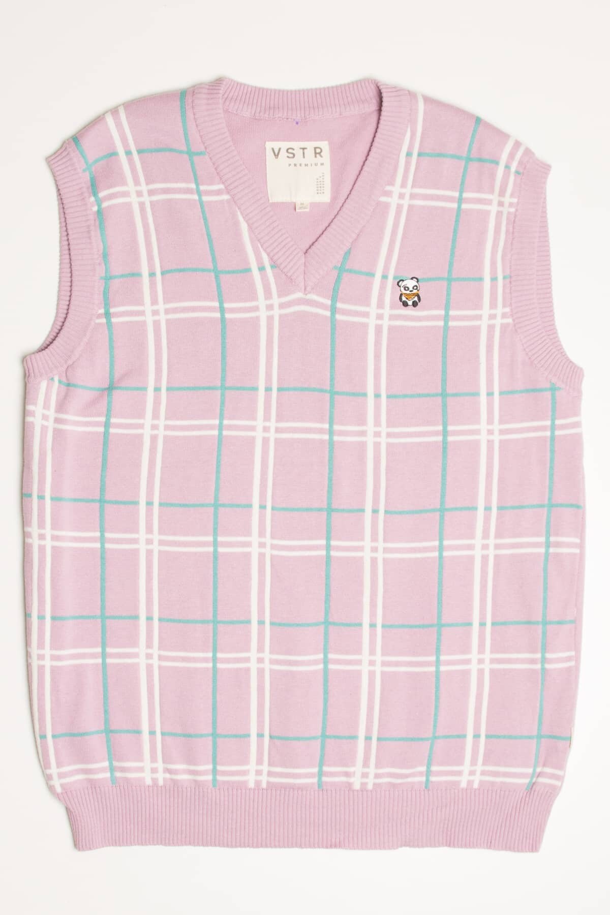 Pink Plaid Sweater Vest - Etsy Israel