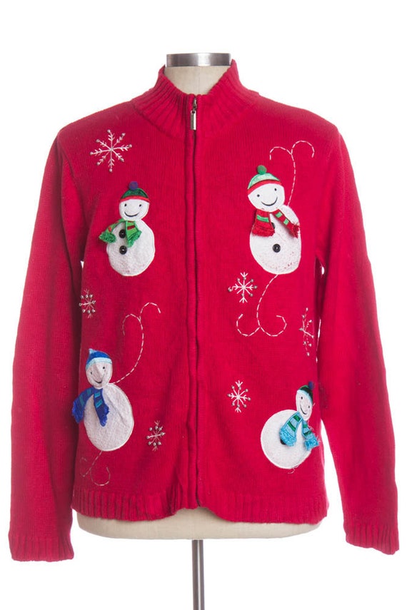 Red Ugly Christmas Cardigan 33791