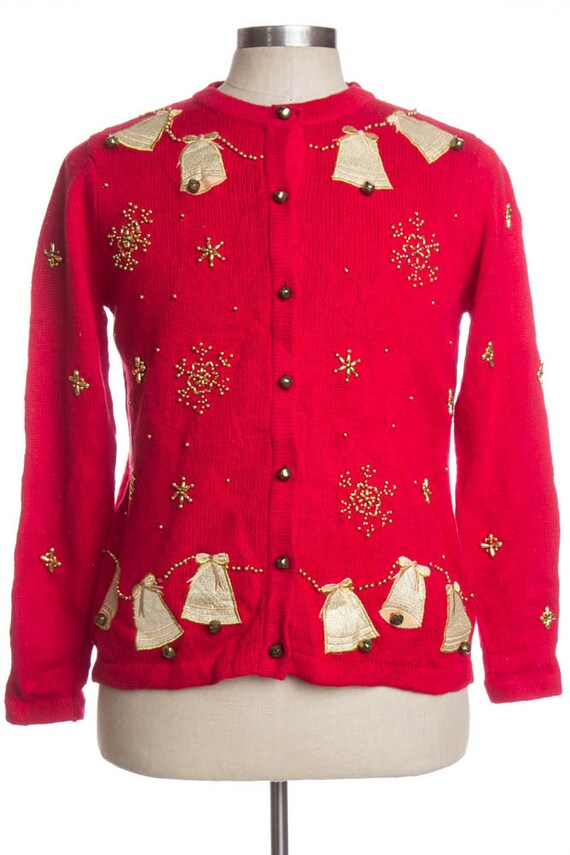 Red Ugly Christmas Cardigan 35533