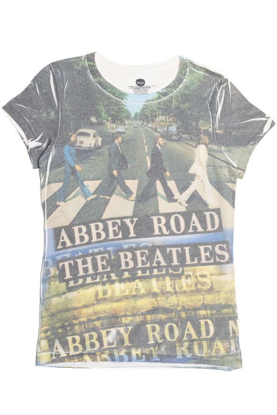 Recycled 2009 The Beatles Abbey Road Distressed Pr