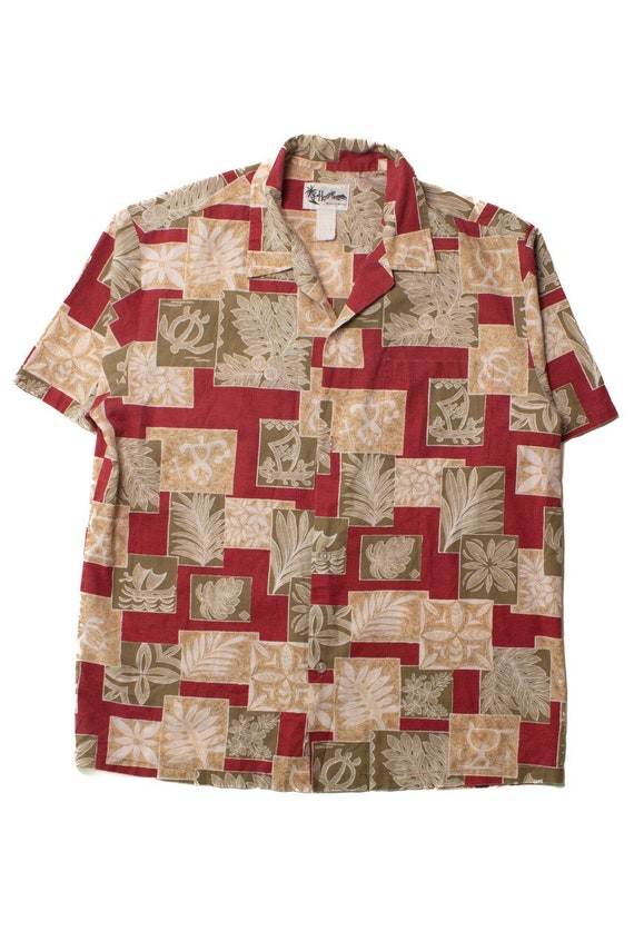 Vintage Howie Collage Hawaiian Shirt (1990s)