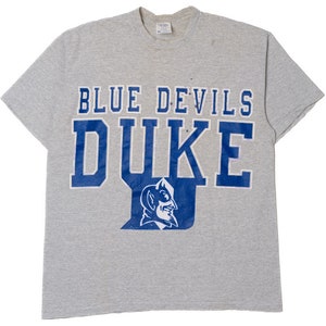 Vintage Duke &quot;Blue Devils&quot; Thin Striped T-Shirt