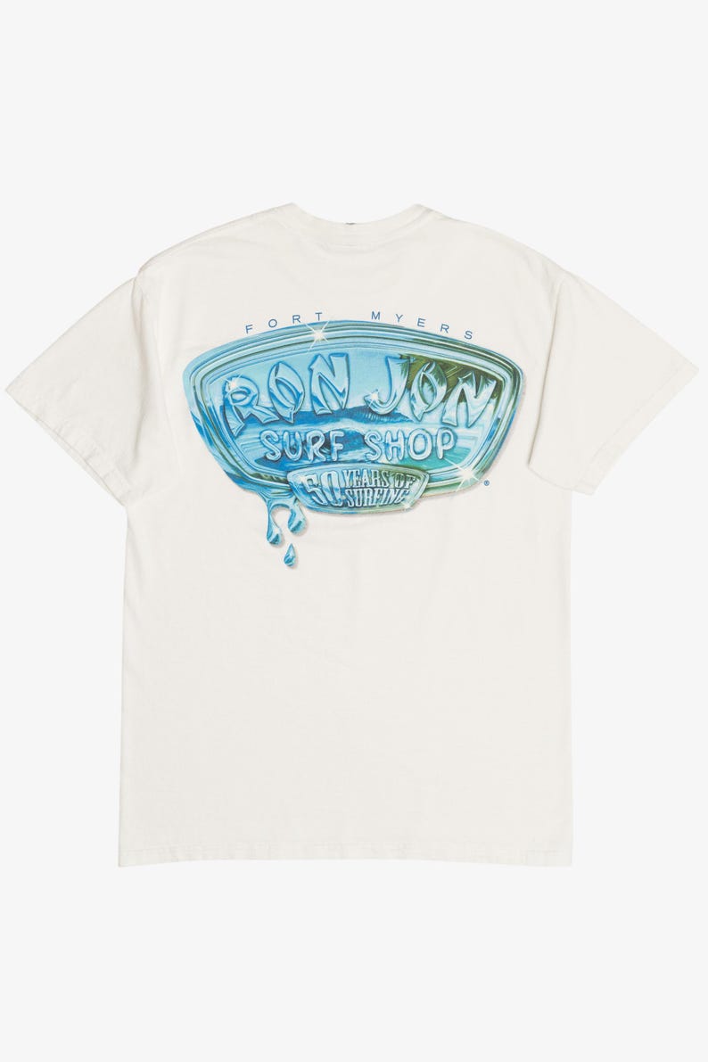 Ron Jon Surf Shop "50 Years Of Surfing" T-Shirt (2000s)