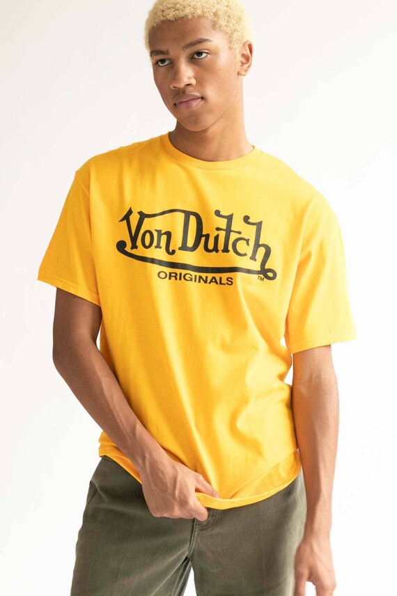 Orange Von Dutch T-shirt - Etsy