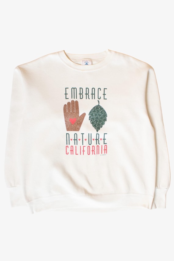 Vintage Embrace Nature California Sweatshirt (1990s)