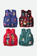 Mystery Vest | Vintage Ugly Christmas Sweater Vest