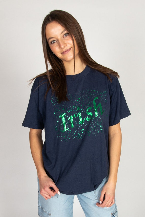 Vintage Irish Green Foil T-Shirt (1990s)